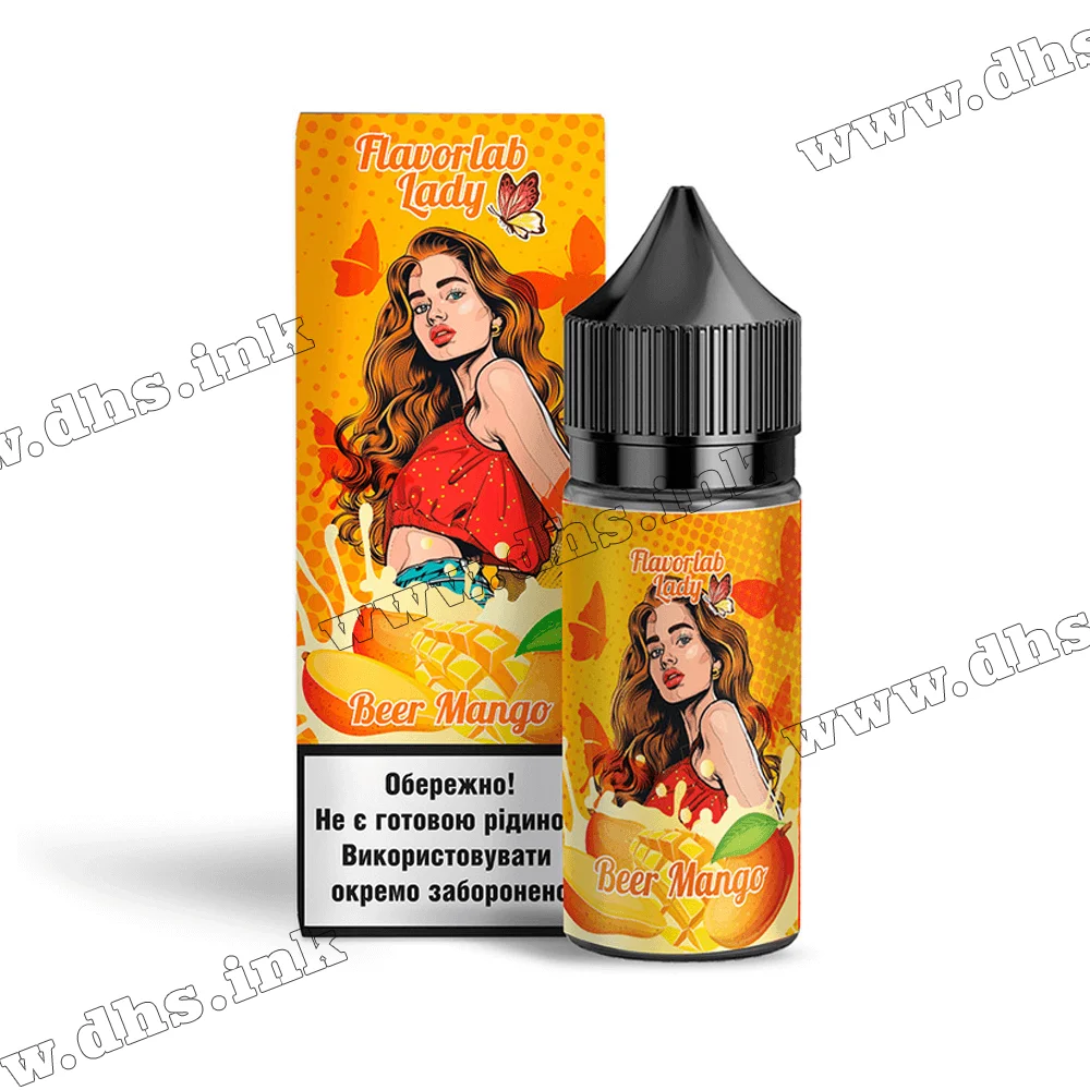 Набір для самозамісу Flavorlab Lady Salt 30 мл (50 мг) - Beer Mango (Пиво, Манго)